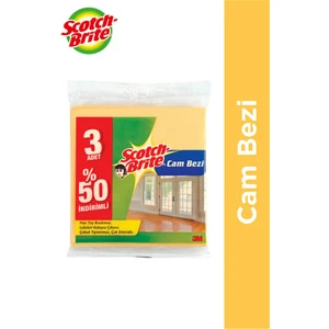 Scotch Brite Cam Bezi 3'lü