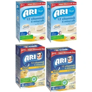 Arı Mama Avantaj Paketi 4 Adet *500 gr 12 Vitaminli 6 Mineralli  Pirinç Unu
