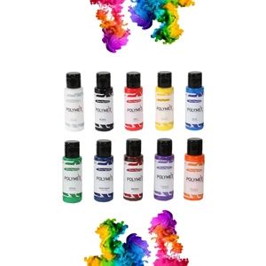 Epoksi Reçine Pigment Ana Renkler 10 x 35 Ml.