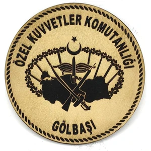Seyhan Askeri Malzeme  Özel Kuvvetler Deri Peç- Arma - Patch