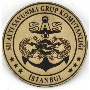 Seyhan Askeri Malzeme  Sas Deri Peç Su Altı Savunma Grup Komutanlığı- Arma - Patch