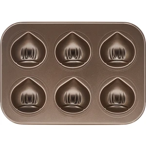 Fındık 6'lı Fındık Muffin Kek Kalıbı
