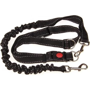 Belden Bağlamalı Köpek Gezdirme Tasması 125 cm L Siyah