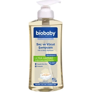 Biobaby Saç ve Vücut ŞAMPUANI-500 ml