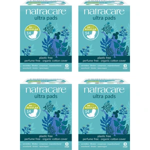 Ogranik ve Doğal Natracare Ultra Kanatlı Ped Regular 4'lü Set