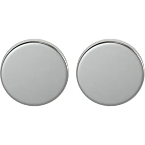 Yuvarlak Kör Rozet Saten 10