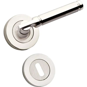 HİRA METAL Verda Eko Rozetli Nikel Saten Kapı Kolu Rozetli Oda (Tk)