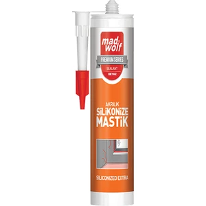 Mad Wolf Madwolf Silikonize Mastik 310 ml Beyaz