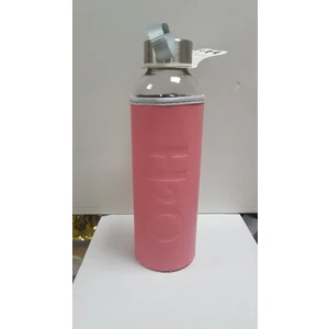 H2O Deri Kılıflı 500ML Cam Matara