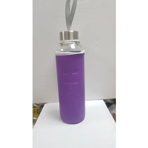H2O Deri Kılıflı 500ML Cam Matara