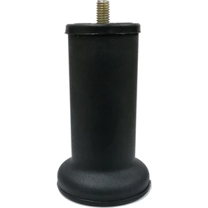 Adem Koç Plastik Adem Koç Mobilya Baza Ayağı 12 cm Texture Siyah