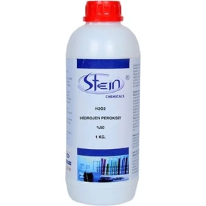  Stein H2O2 Saf Hidrojen Peroksit (%50) 1 Kg.
