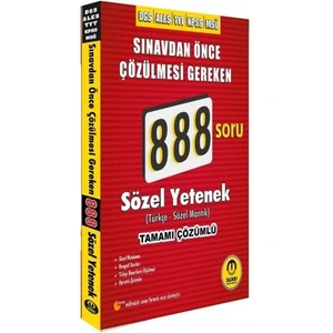 Tasarı Yayınları Tasarı Dgs Ales Tyt Kpss Msü Sözel Yetenek 888 Soru Bankası
