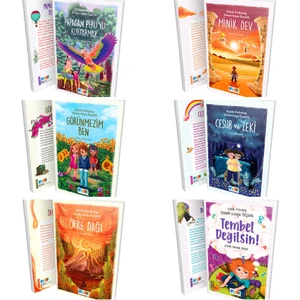 Monera Sinem Kaya Özçelik Serisi 6 Kitap Psikoterapötik Hikayeler