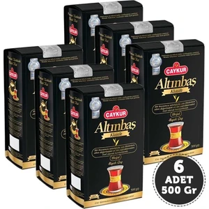 Altınbaş Siyah Çay 500 gr 6'lı