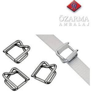 Özarma Ambalaj - Bukle Çember Tokası 16 MM / 1000 Adet