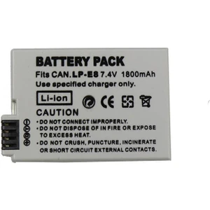 Canon Eos 550D 600D 650D 700D Için Lp-E8 Batarya Pil  1800MAH