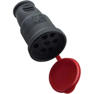 Kauçuk Dişi Trifaze Fiş 380V