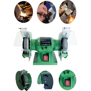 Staxx Power Hybrid Tech 550 Watt Bakır Sargı Çark Motoru Balta Bıçak Bileme Taşlama Makinesi 150MM Çark Motoru
