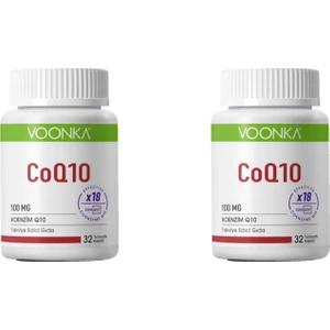 Co Q10 100 Mg 32 Yumuşak Jel 2 Kutu