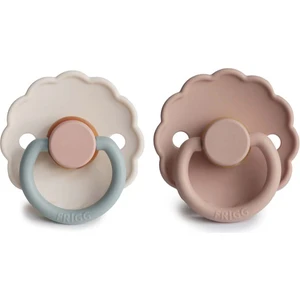 Frıgg Daisy Ikili Kauçuk Emzik - Cotton Candy / Blush 0-6 Ay