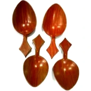 Oyun Kaşığı Kısa Saplı Kına Gecesi Kaşığı Yumurta Kaşığı 4 Adet