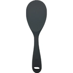 Isıya Dayanıklı Silikon Gri Kısa Kaşık 22CM