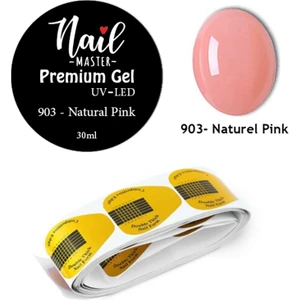 Protez Tırnak Jel (Builder Gel) 30ML 903 + 50LI Şablon
