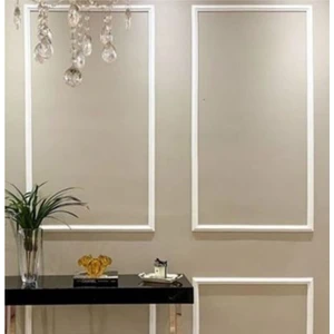 Decozza Dekoratif Boyanabilir 2,5 cm Duvar Çıtası Hazır Kesimli Paket