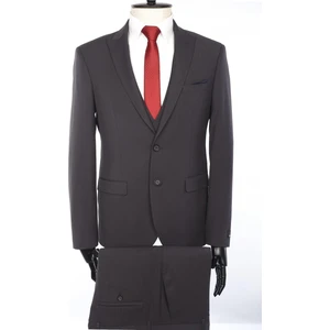 Jan Carlucci Slimfit Yelekli Drop 6 Takım-Koyugri