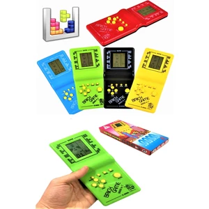 Roseroi El Atarisi Tetris Oyun Konsolu Nostaljik Oyuncak Brick Game 9999 Oyunlu