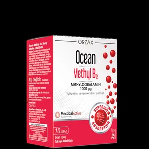 Ocean Methyl B12 Dilaltı Sprey 10 ml