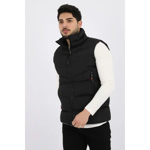 Stil Kombin Stil Kombin Uzun Fermuar Cepli Çapraz Şişme Yelek Pldp 2923