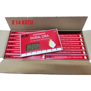 Orijinal Kahverengi Doğal Çıra 32 Li x 14 Kutu