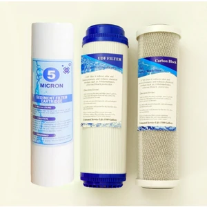 Açık Kasa Arıtıcı Filtresi 3'lü Filtre Seti