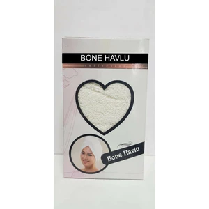 Düğmeli Havlu Saç Kurulama Bonesi 3 Adet Saç Havlusu