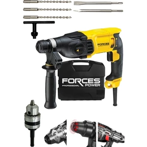 Forces Power Germany Crush Drıll 4200 W 6.6 Joule Bakır Sargı Otomatik Şanzıman Kırıcı Delici Seti