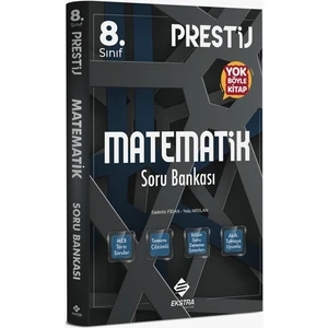 Ekstra Yayıncılık Ekstra Yayınları Lgs 8.Sınıf Prestij Matematik Soru Bankası - Zor Seviye