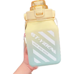 1500 ml Büyük Kapasiteli Spor Su Şişesi (Yurt Dışından)