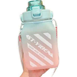 1500 ml Büyük Kapasiteli Spor Su Şişesi (Yurt Dışından)