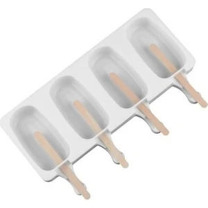 Siliko World Magnum 4'lü Silikon Dondurma Kalıbı Küçük Boy - 50 Adet Dondurma Çubuğu Hediyemizdir