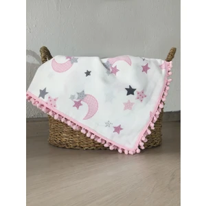Lief Home Flanel ( Pazen ) Bebek Battaniyesi 100X115 | Çift Taraflı