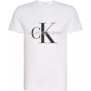 Calvin Klein Erkek Core Monogram Slim Beyaz T-Shirt