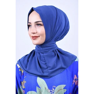 ALLURİNG Kadın Tesettür Çıtçıtlı Boyunluk Hijap Bone Şal