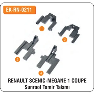 Renault Scenıc-Megane 1 Coupe Sunroof Tamir Takımı