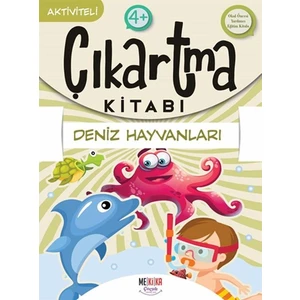 Deniz Hayvanları - Çıkartma Kitabı