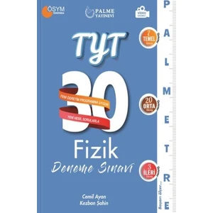 Palme Yayıncılık TYT Fiziktre 30 Deneme Sınavı