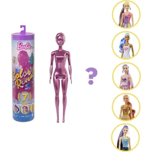 Barbie GWC55/GTR93 Barbie® Color Reveal™ Renk Değiştiren Işıltılı Sürpriz Bebekler Serisi / +3 Yaş