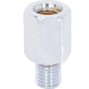 Motosiklet Ayna Adaptörü 10 mm Düz Diş - Alt 10 mm Düz Diş
