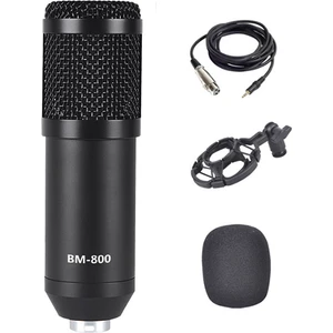 BM800 Condenser Stüdyo Profesyonel Kayıt ve Yayın Mikrofonu Studio
